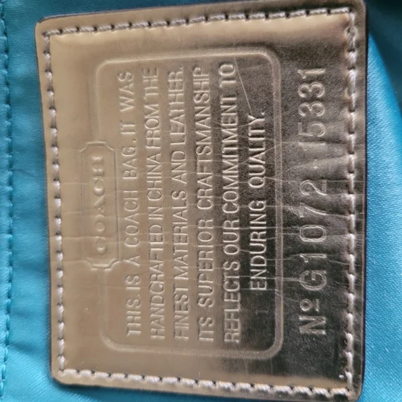 Coach Poppy Purple - Picture 10 of 10